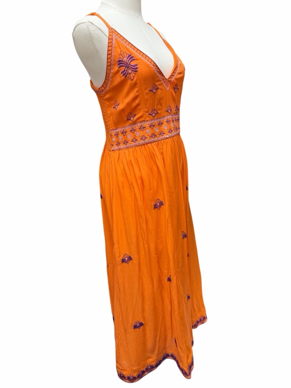 H-7 HIHO NICOLE DRESS - VERMILLION